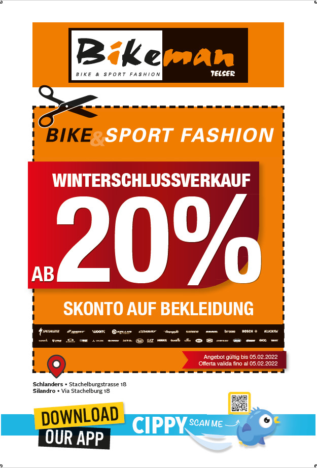 Angebot Bike & Sport fashion bei Bikeman