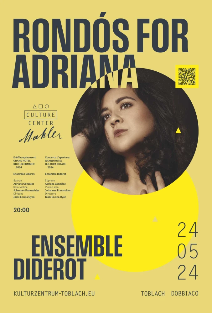 Angebot Rondós for Adriana 24.05.2024 bei Euregio Kulturzentrum Gustav Mahler - Das Guesthouse