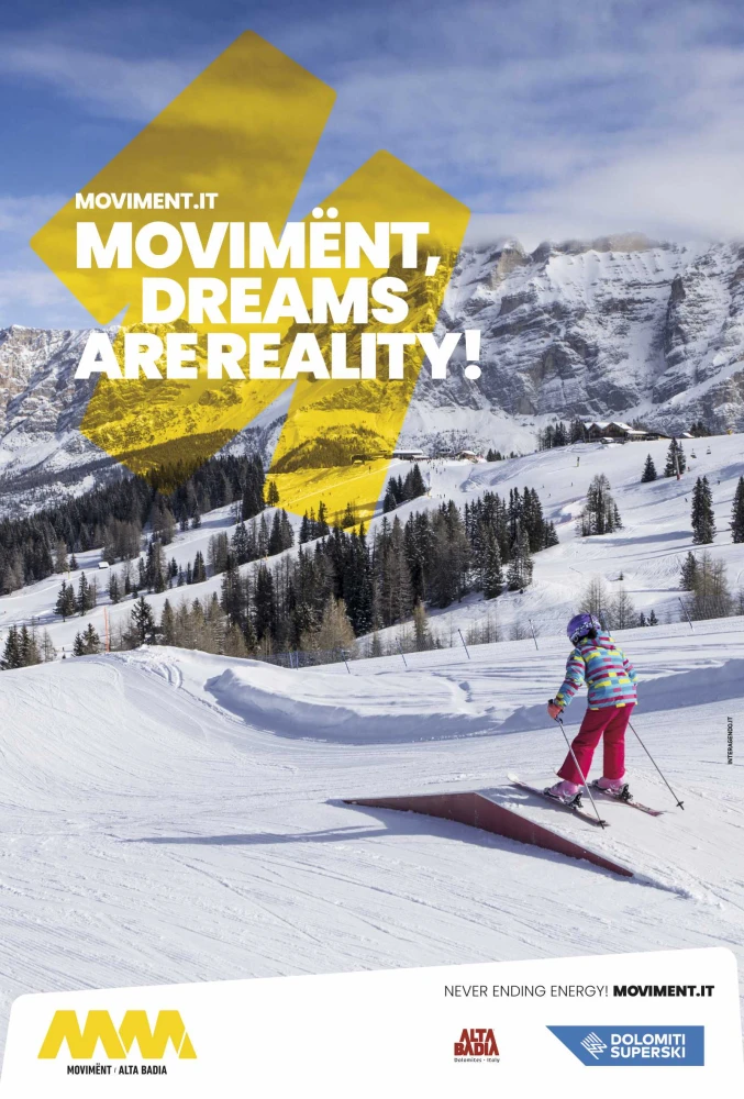 Offerte Moviment, dreams are reality! di Cabinovia Piz Sorega