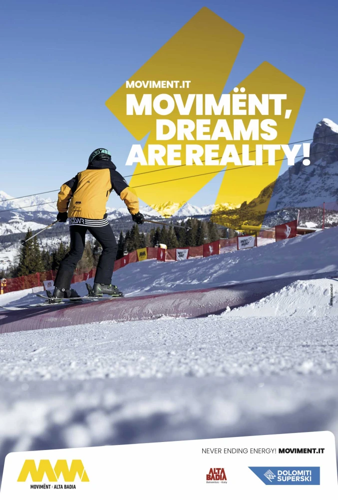 Offerte Moviment, dreams are reality! di Cabinovia Piz Sorega